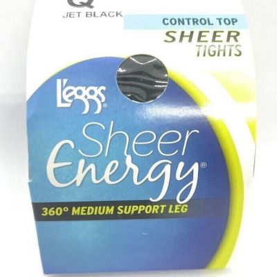 L'eggs Sheer Energy Control Top Sheer Tights Medium Support Leg Pantyhose,Choose
